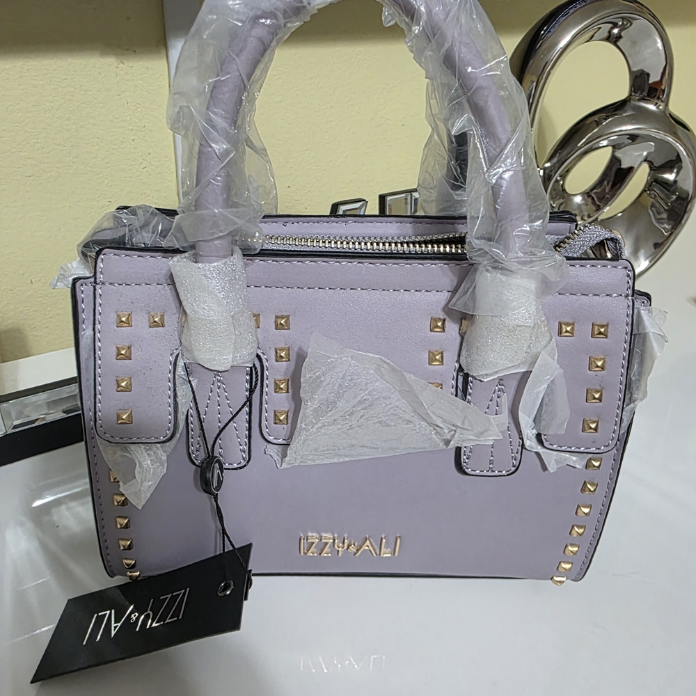 Lavender Studded Women's Bag